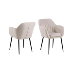 NORDFORM - Karmstol Zara - Brun