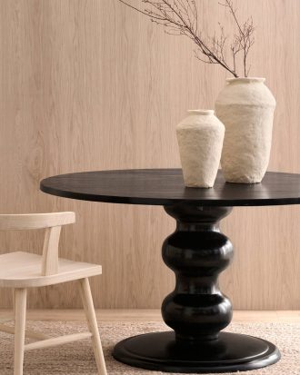 Ellos - Matbord Dellini Ø 130 cm - Svart