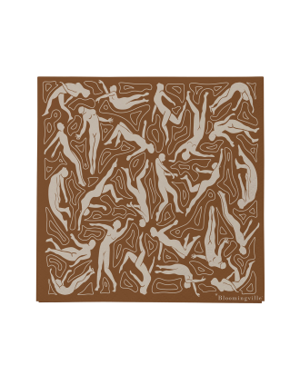 Bloomingville - Servett Calli - Brun