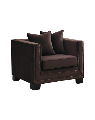 Nordic Furniture Group - Fåtölj Cloude - Brun