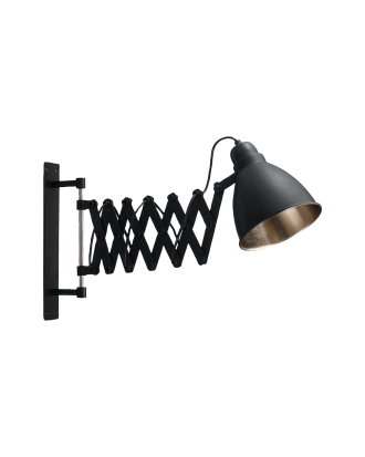 PR Home - Vägglampa Maxime 35-70 cm - Svart