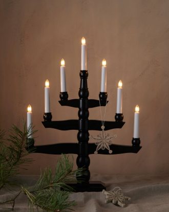 Ellos - Adventsljusstake Tradition - Svart
