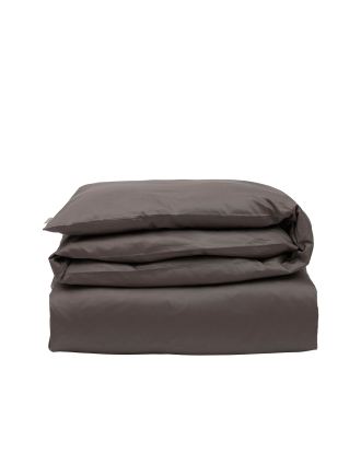 Lexington - Påslakan Hotel Cotton Sateen Duvet Cover - Grå - 220X220