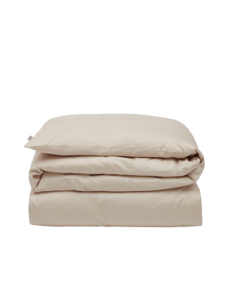 Lexington - Påslakan Hotel Cotton Sateen Duvet Cover - Beige - 220X220