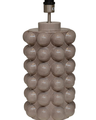 Hallbergs - Lampfot Bubbels L - Grå