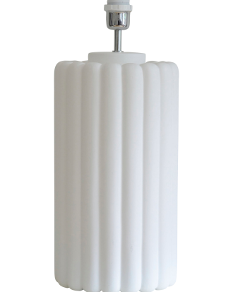 Hallbergs - Lampfot Odessa 49 cm - Vit