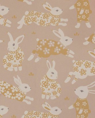 Majvillan - Tapetprov Garden party Dusty blush pink - Rosa