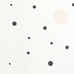 Majvillan - Tapetprov Confetti Svart/Vit - Multi