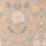 Majvillan - Tapetprov June Mindful grey - Grå