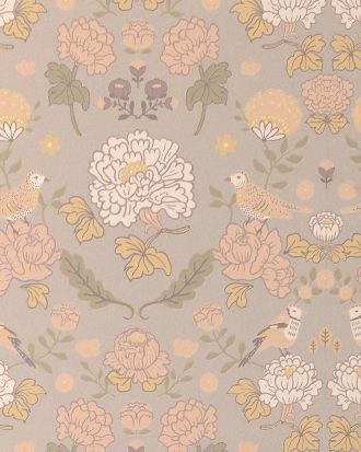 Majvillan - Tapetprov June Mindful grey - Grå