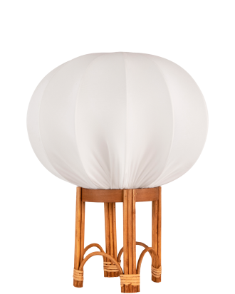 Globen Lighting - Golvlampa Fiji 38 - Vit