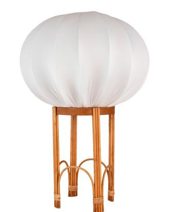 Globen Lighting - Golvlampa Fiji 45 - Vit