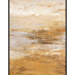 Malerifabrikken - Originalmålning Hydrate , med ram - Orange - 90X120