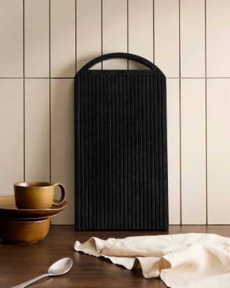 Ellos - Skärbräda Groove Rectangular - Svart