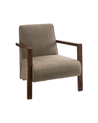 La Redoute - Fåtölj med melerad polyesterklädsel