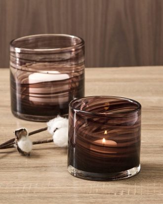 Ellos - Ljuslykta / kruka Flowy Small höjd 9