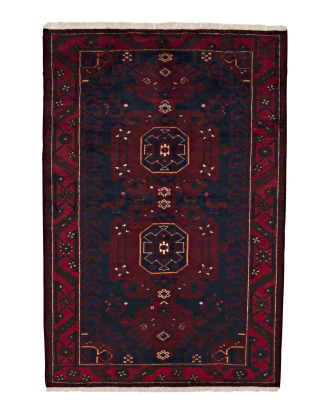 Bargi - Ullmatta Hamadan Multi 131x195 cm - Blå - 130X190