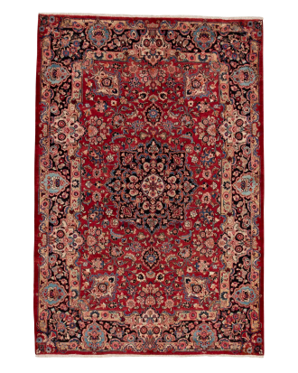 Bargi - Ullmatta Mashhad Red 203x294 cm - Röd - 200X290