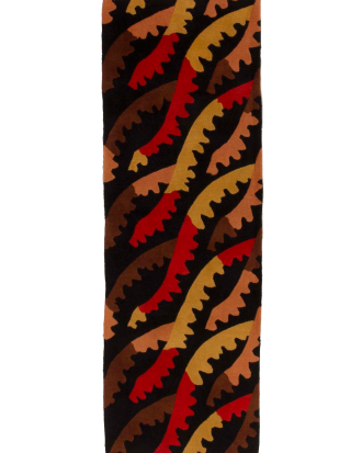 Bargi - Ullmatta Namche Black 83x244 cm - Grå - 80X240