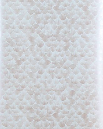 Mimou - Tapetprov Poppy Aquablå - Blå