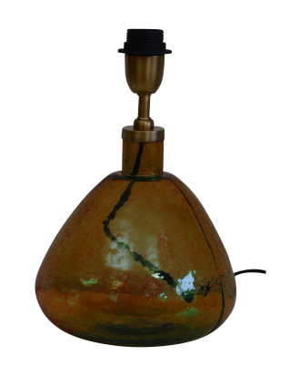 Hallbergs - Lampfot Murano - Koppar