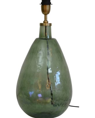 Hallbergs - Lampfot Palazzo - Grön