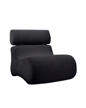 Kave Home - Fåtölj Club - Svart