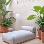 Kave Home - Loungesäng Square - Grå