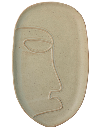 Bloomingville - Bricka Ngan  - Grön