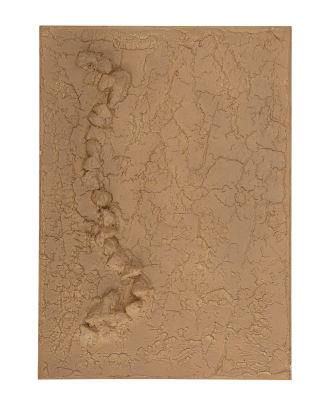 Bloomingville - Väggdekor Sisken - Brun