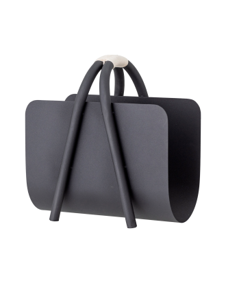 Bloomingville - Tidningsställ Eton - Svart