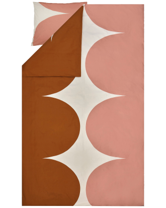 Marimekko - Påslakan Härkä 150x210 cm - Rosa - 150X210