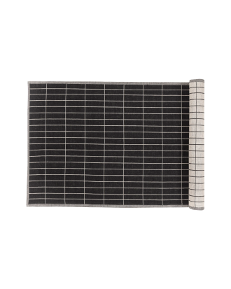 Marimekko - Löpare Pieni Tiiliskivi - Svart - 47X150