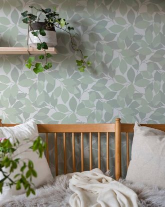 Duro. - Tapetprov Augusti Green Moss - Grön