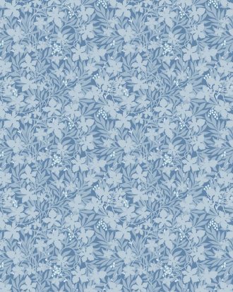 Duro. - Tapetprov Vinbärsblad Blå - Blå