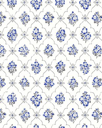 Duro. - Tapetprov Lovisa Blå - Blå