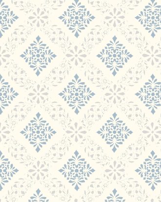 Duro. - Tapetprov Dellen Blå - Blå