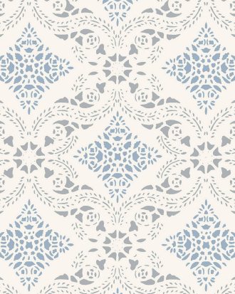 Duro. - Tapetprov Dahlströmskagården Blå - Blå