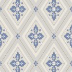 Duro. - Tapetprov Astrid Blå - Blå