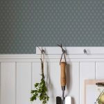 Duro. - Tapetprov Lillstjärna Ljusblå - Blå