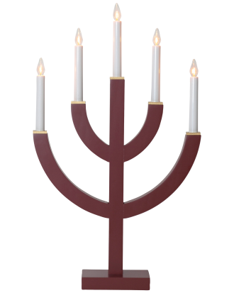 Star Trading - Ljusstake Anno 59 cm - Röd