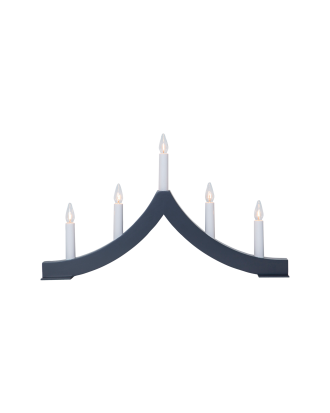 Star Trading - Ljusstake Pagod 27cm - Grå