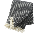Klippan Yllefabrik - Pläd Knut - Grå - 130X200