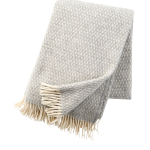 Klippan Yllefabrik - Pläd Knut - Grå - 130X200