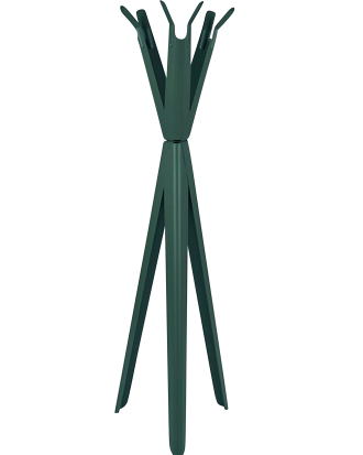 Tolix - Klädhängare Coat Rack Family Tree Painted - Grön