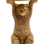 KARE Design - Sidobord Björn - Guld