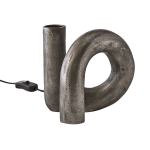 PR Home - Lampfot Notice Swirl 18 cm - Silver