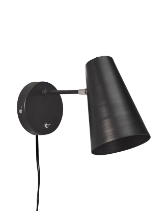 PR Home - Vägglampa Cornet 26 cm - Svart