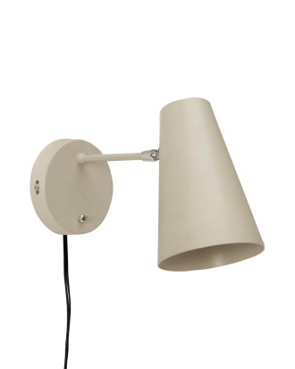 PR Home - Vägglampa Cornet 26 cm - Beige