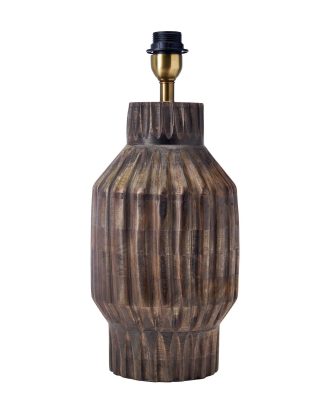 PR Home - Lampfot Turi 45 cm - Brun